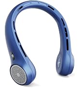 TUNISE Neck Fan, Portable Neck Fan with LED Display, 360° Cooling, 3-Speed Adjustment &amp; Whisper-Q...