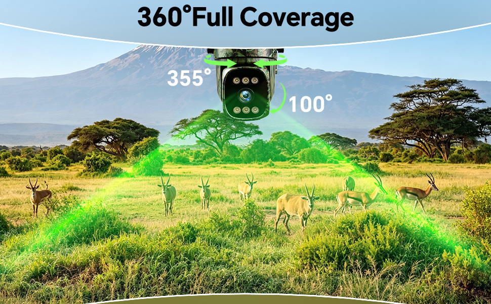 2K 360° View Live Streaming Game Camera