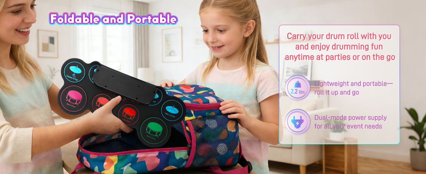 electronic drum set for kids