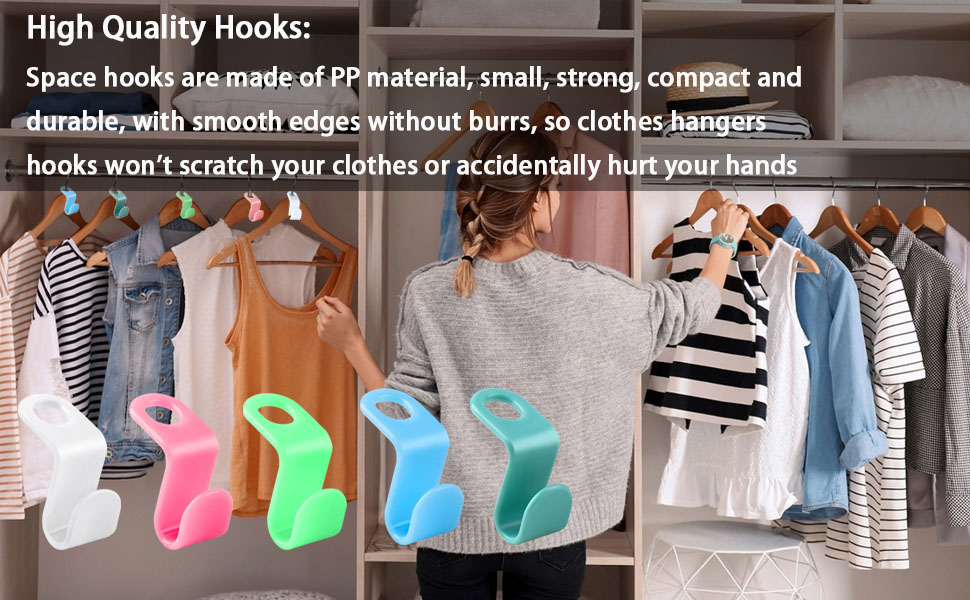 Hanger Connector Hooks, Hangers Space Saving, Hanger Hooks