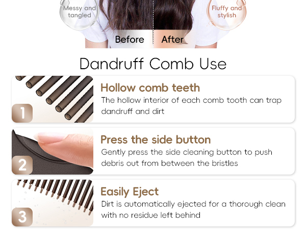 dandruff comb