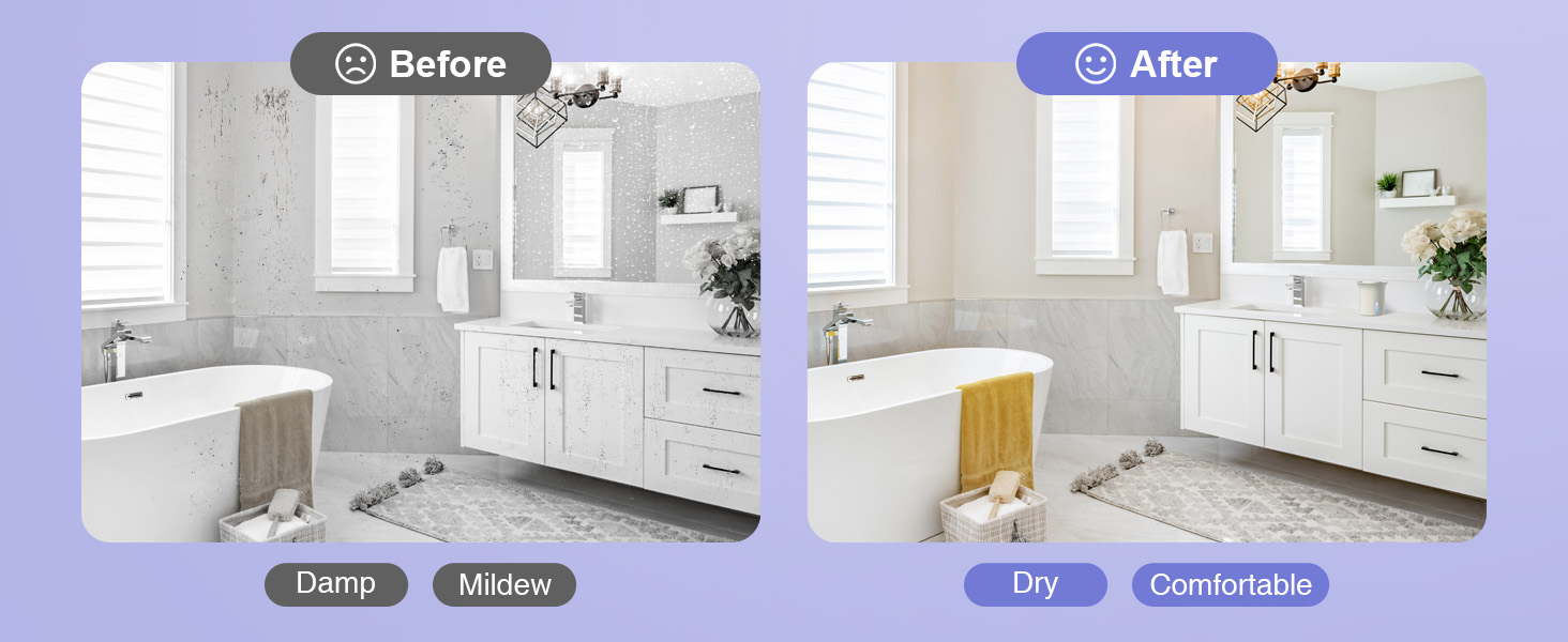dehumidifier for closet bathroom
