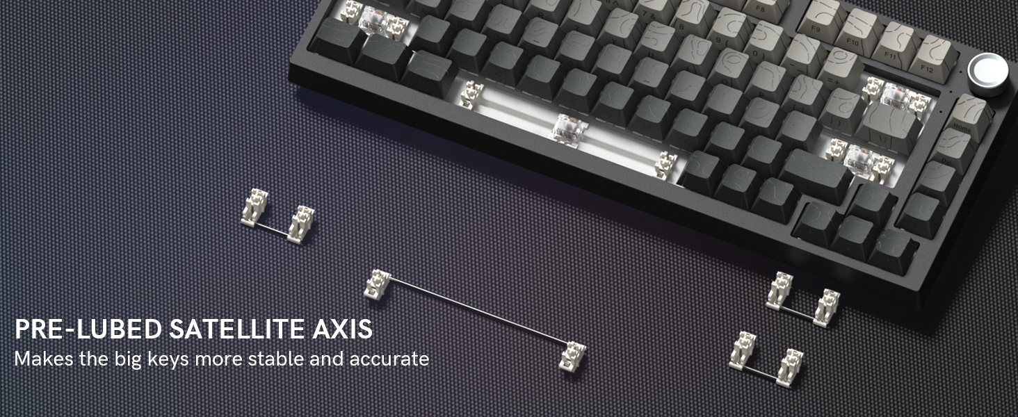 pre lubed linear keyboard