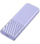 Gewokliy M.2 NVMe/SATA SSD Enclosure, 10Gbps USB-C 3.1 (Thunderbolt 3 Compatible), Supports M.2 M...