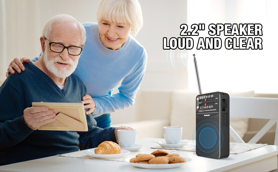 radio with clear and loud sound