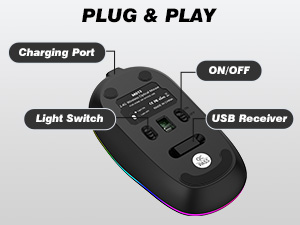 LED Wireless Mouse