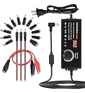 144W Power Supply Adjustable DC 3V ~ 36V Variable Universal Switching AC/DC Adapter Minidodoca AC...