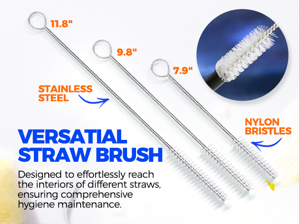 bottle brush water bottle cleaner brush straw cleaner brush