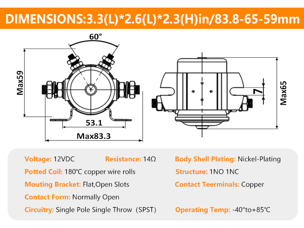 Continuous Duty Solenoid