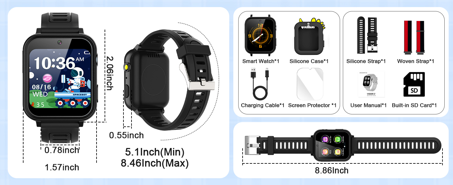 smart watch for kids 6-12