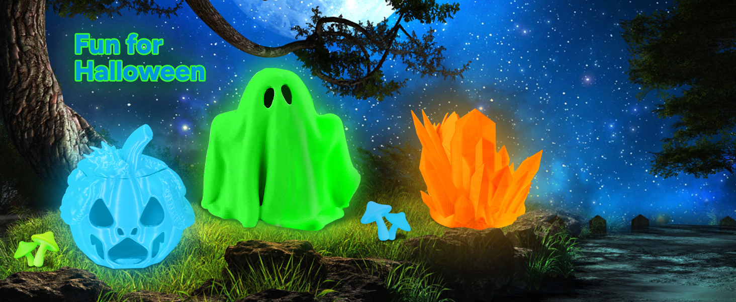 PLA Glow Halloween