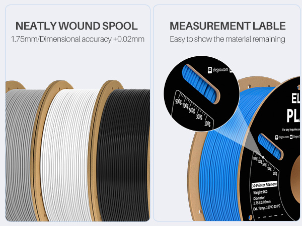 neatly wound spool