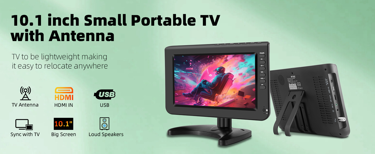 10.1inch TV