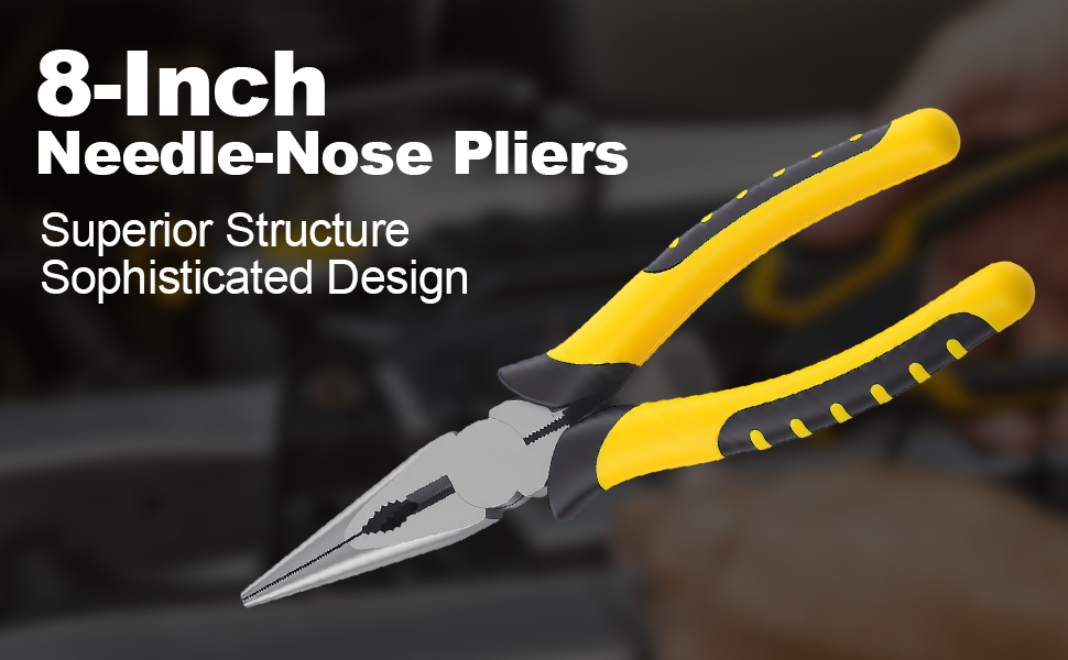 8-Inch Needle-Nose Pliers