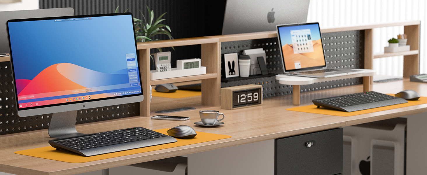 wireless keyboard and mouse for business office