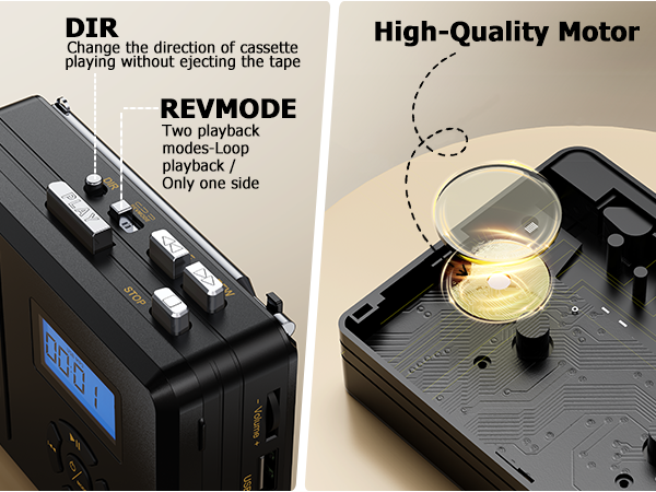 cassette tape player