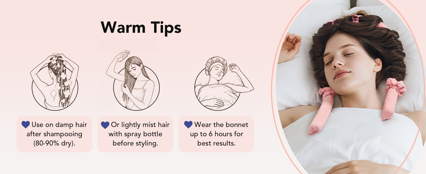 heatless curls overnight long hair