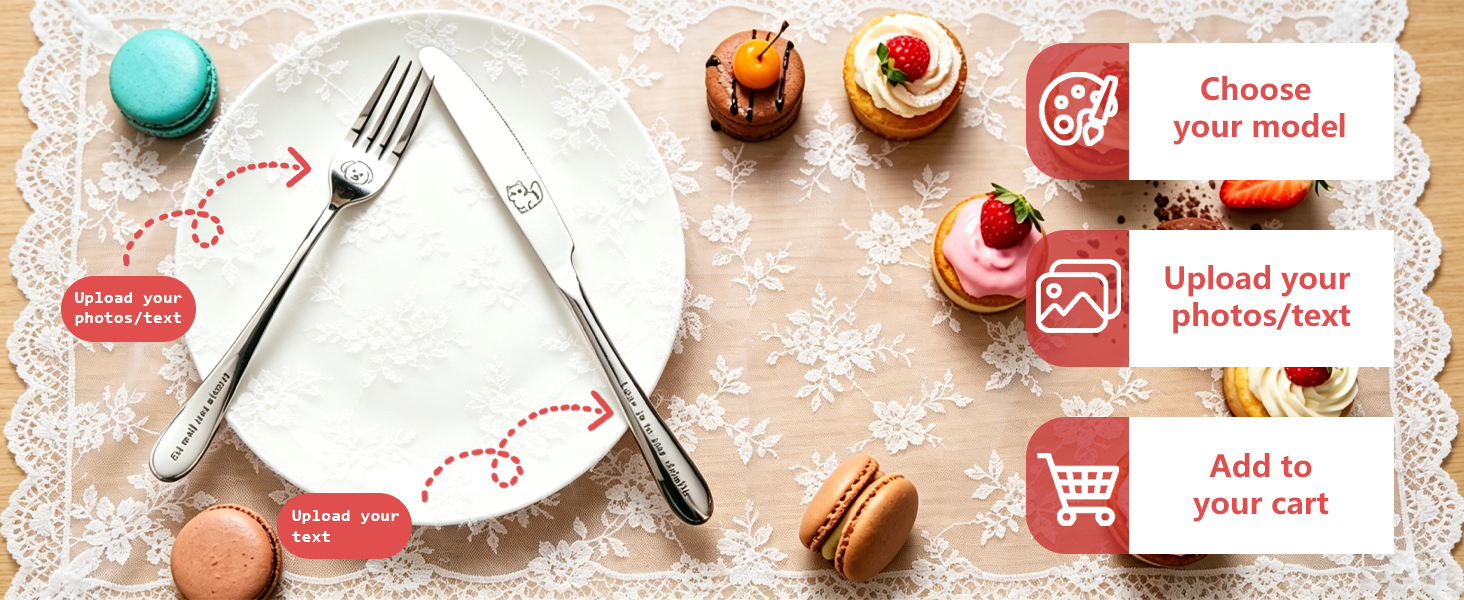 3 Easy Steps to Your Custom Flatware