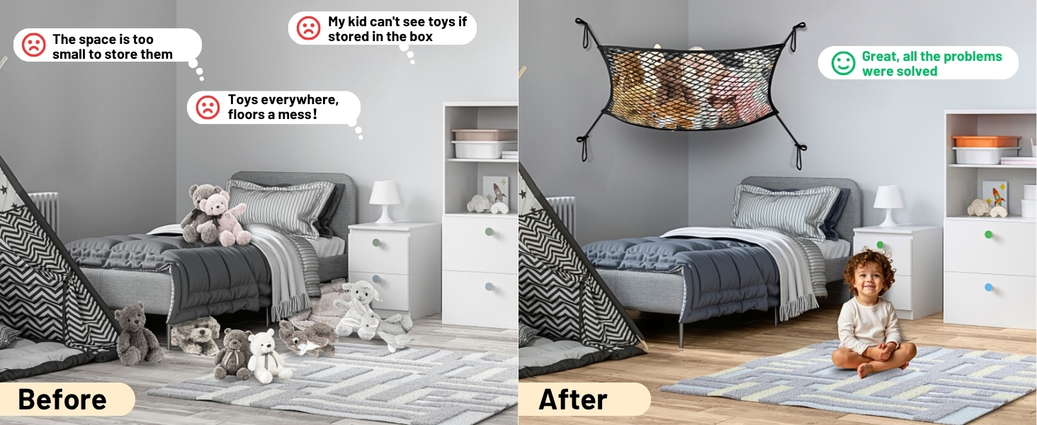 STUFFED ANIMAL STORAGE