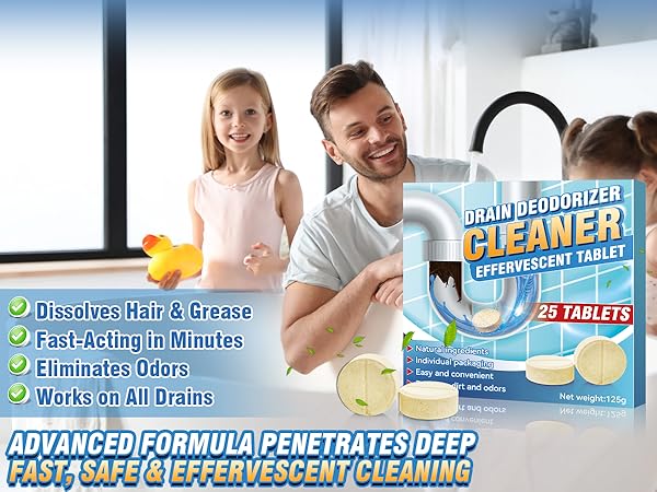 Smelly Drain Cleaner Tablets