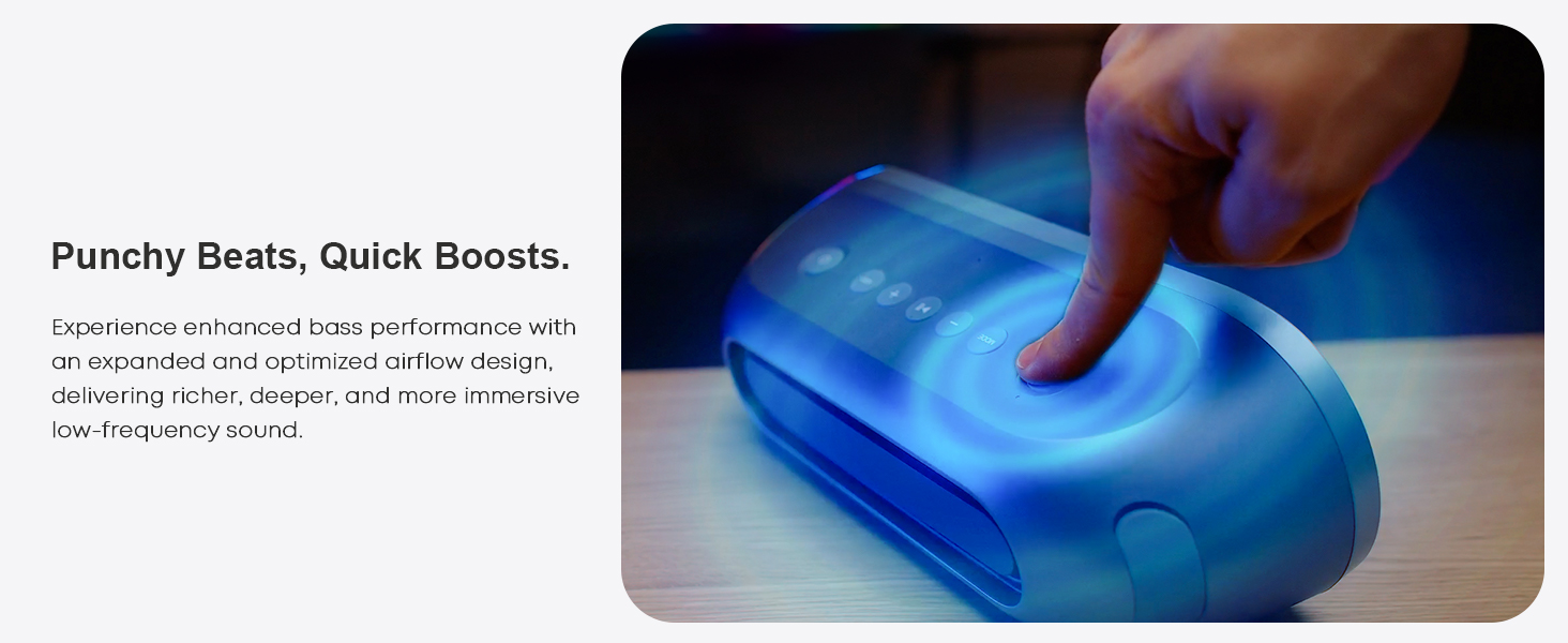 Bluetooth Speaker with Bass