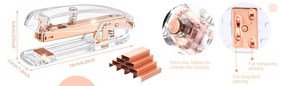 Rose Gold Desk Accessories