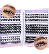 Lash Clusters Thick Eyelash Clusters Volume Cluster Eyelash Extensions 6 Styles Mixed D Curl Clus...