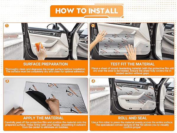 Sound Deading Material for Cars