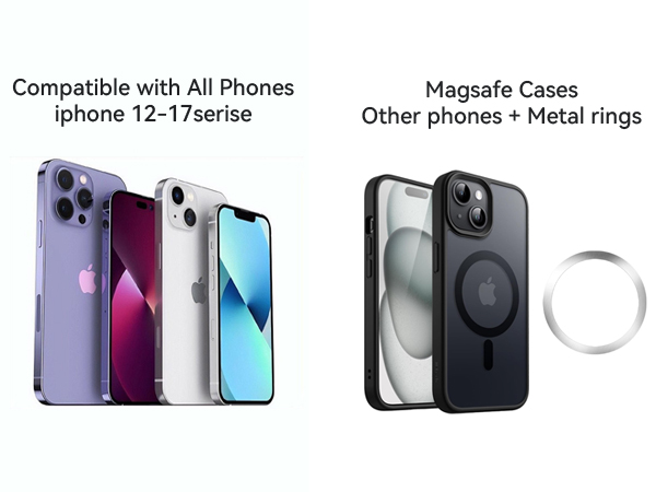 Compatible with All Phonesiphone 12-17serise