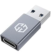 [10Gbps] GRAUGEAR USB-C to USB-A Adapter, Support Double Sided 10Gbps Data Transfer, 3A Fast Char...