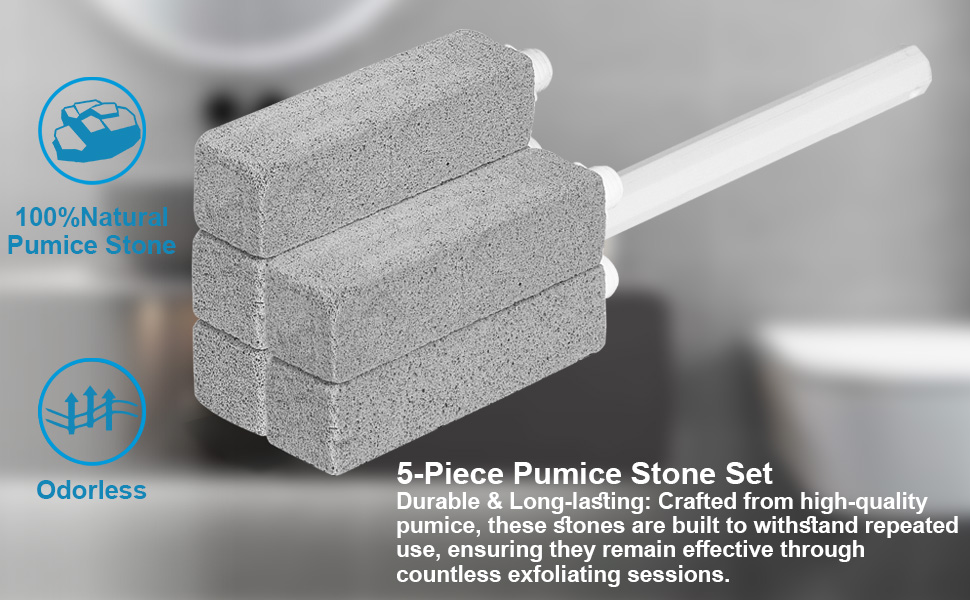toilet pumice stone with handle
