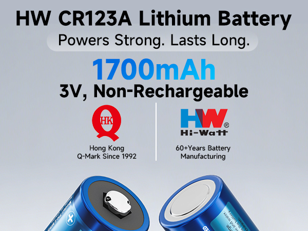 cr123a 3v lithium battery