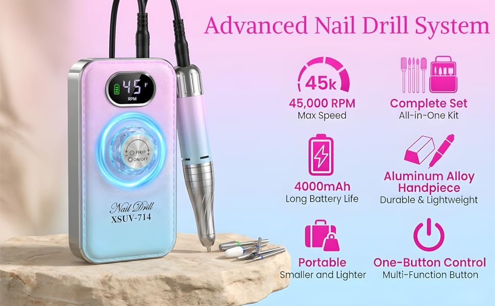 drill for nails professional