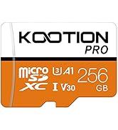 KOOTION 256GB Micro SD Card 256 gb U3 Ultra TF Card Micro SDXC Memory Card V30 A1 App Performance...