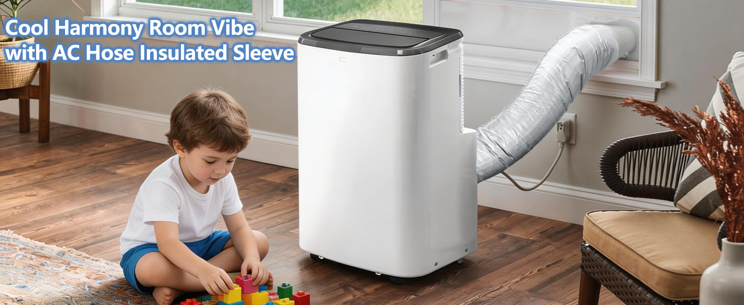 portable ac vent insulation