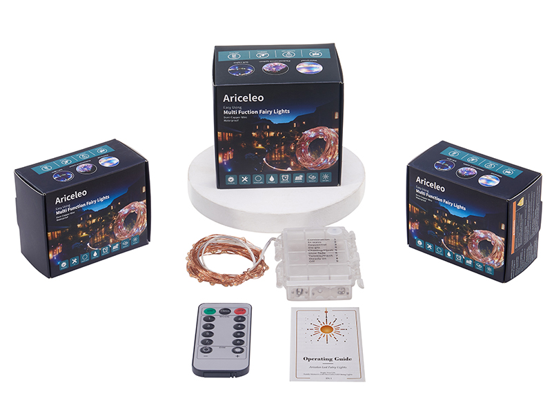 Battery Operated LED String Lights Outdoor Waterproof Fairy Lights
