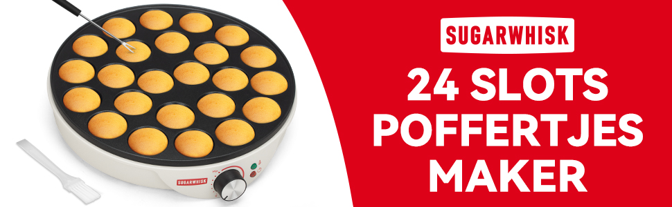 24 Slots Poffertjes Maker