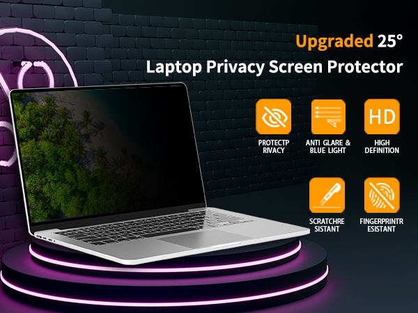 Laptop Privacy Screen 15.6 Inch