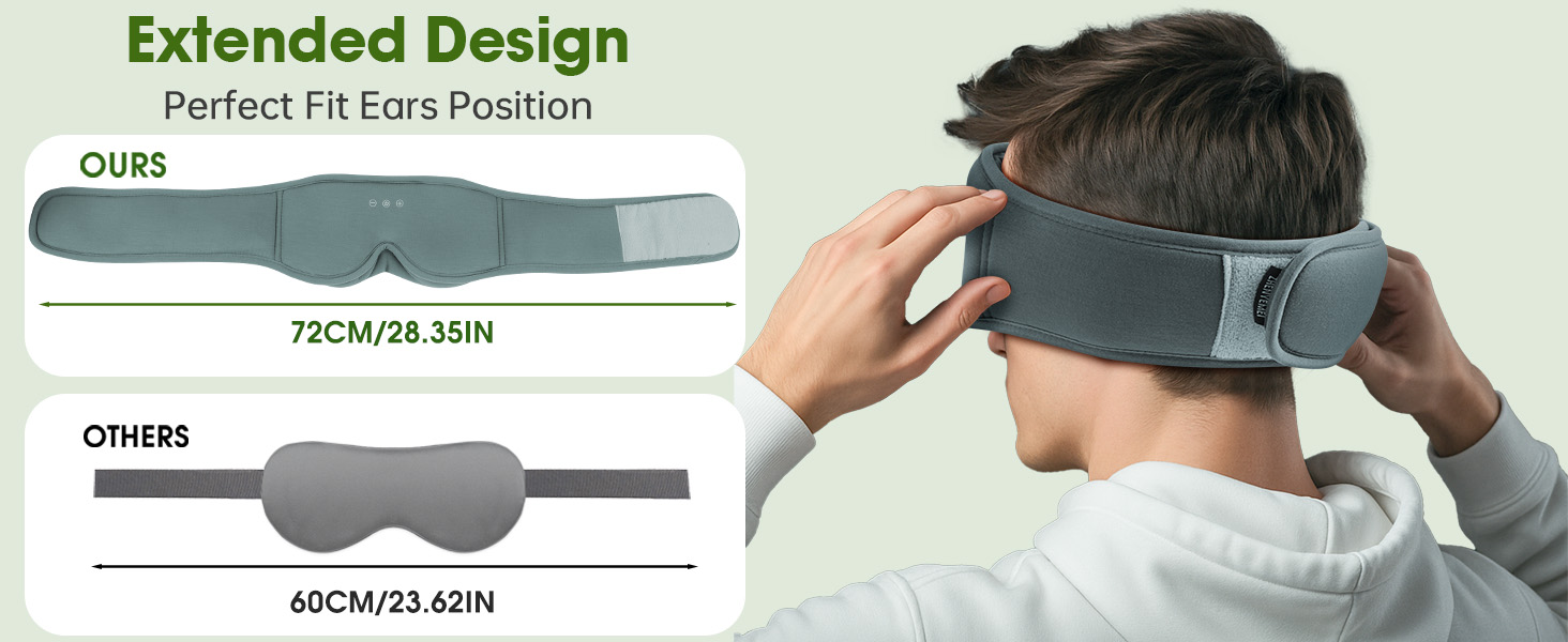 bamboo sleep eye mask bluetooth headphones