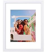 Vittanly 11x14 Picture Frame, Engineered Wood with Shatter Resistant Plexiglass, Display Pictures...