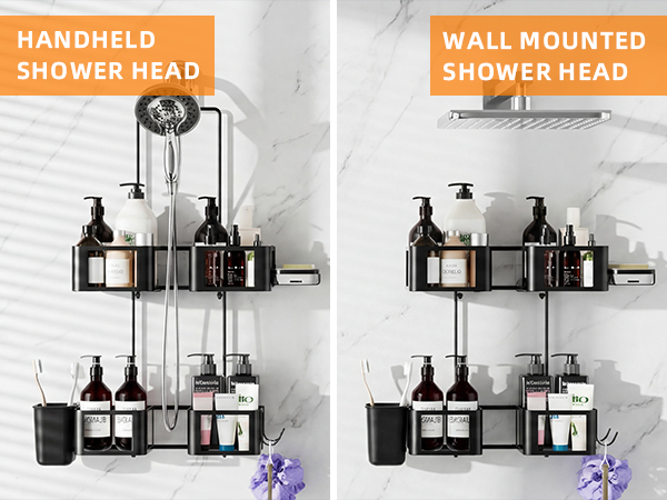 Hanging shower caddy