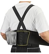 COOLJOB Expert Back Brace for Lower Back Pain Relief, Powerful Lumbar Support with 3D Foam Pad an...