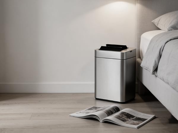 electric trash can