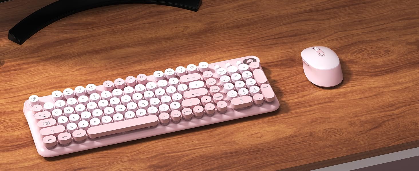 Wireless Keyboard and Mouse Combo