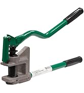 Greenlee 710 1-11/32" Manual Metal Stud Punch Tool with Aluminum Head and Contoured Handle, 1-11/...