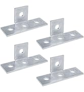 heneng 4 Pcs 90 Degree Angle Bracket for 1-5/8