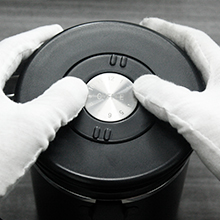 coffee canister with valve