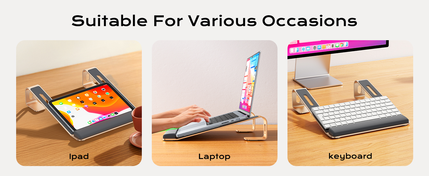 ,Ventilated Cooling Computer Notebook Stand,Laptop Stand for Desk,All Laptops and Notebook stand