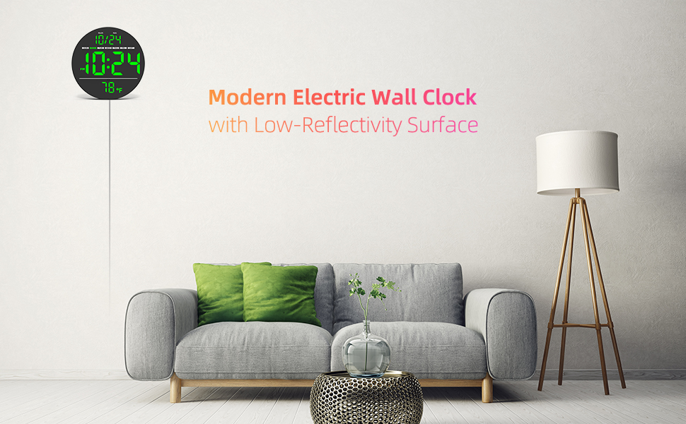 Modern Electric Wall Clock