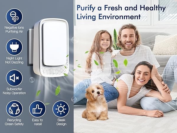 Purify a Fresh and Healthy Living.Environment